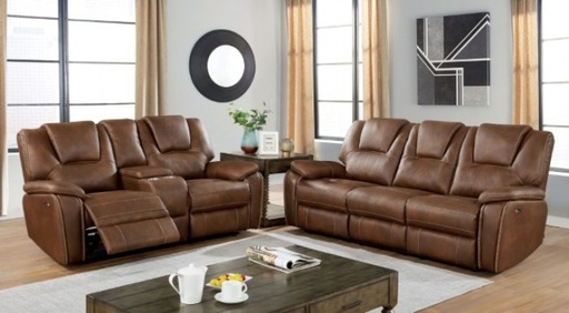 ELECTRIC RECLINERS SOFA AND LOVESEAT