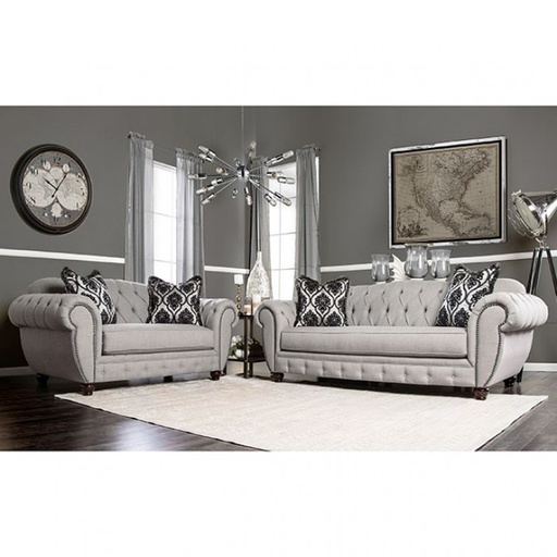 Living Room (2 pieces) Sofa & love seat 